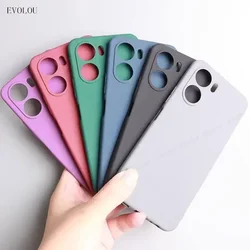 For POCO X7 Pro Ultra Slim Sandstone Silicone Shockproof Soft Back Case for Xiaomi POCOX7Pro Redmi Turbo4 Matte TPU Bumper Cover