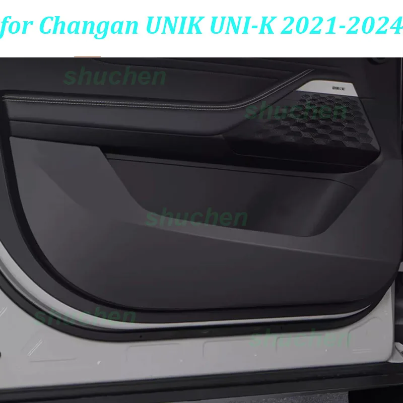 

Car Door Anti-kick Pad for Changan UNIK UNI-K 2021-2024 Door Leather Sticker Protective Scratch Proof Cover Interior Accessories