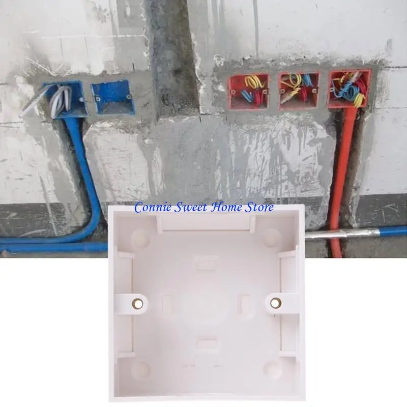 LXAF Dustproof Junctions Box Easily Mount Back Box Electrical Power Back Box
