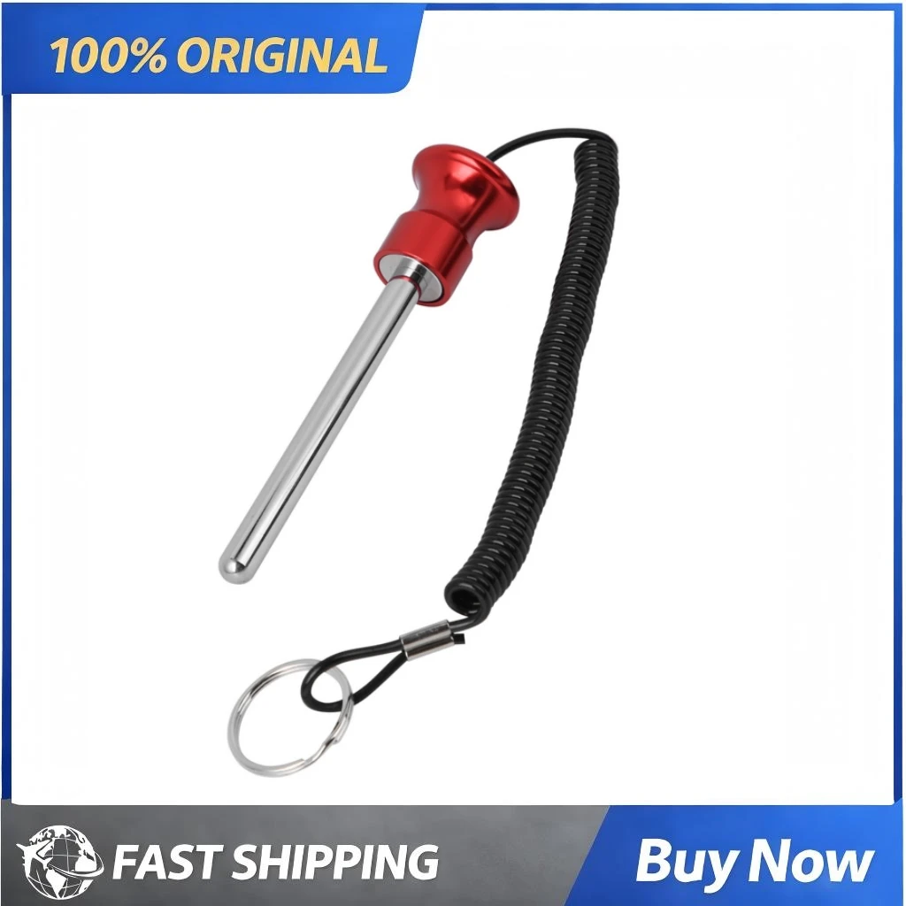 Magnetic Weight Stacking Pin Aluminum Alloy Weight Pin Strength Training Supplies Equipment Fitness Accessories Red
