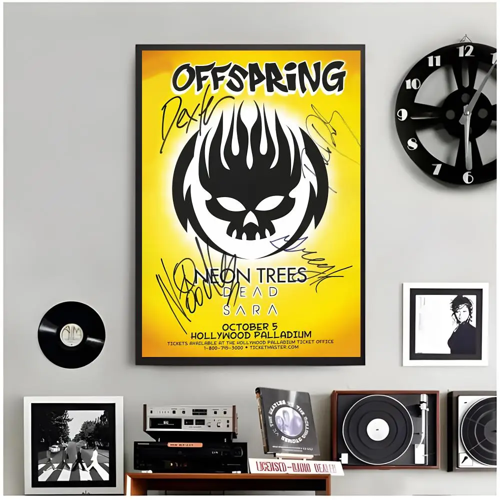 Rebellious Energetic Punk-rock O-The OffspringS Poster Modern Wall Art Home Decor Living Room Decorative Print Unframed