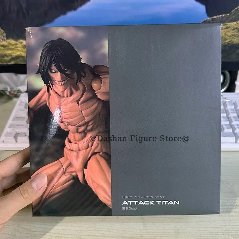 ريفولتيك إرين جايجر عمل الشكل المؤسس تيتان ييغر أرقام كايودو مذهلة ياماغوتشي هجوم على تيتان 16 سنتيمتر نموذج اللعب #5