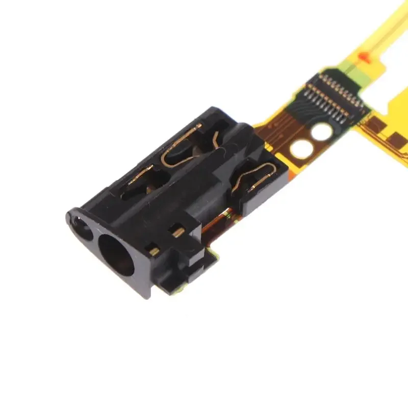 For IPod Nano 5 5th Gen Black White Headphone Audio Jack Hold Switch Microphone Module Flex Cable Repair Part