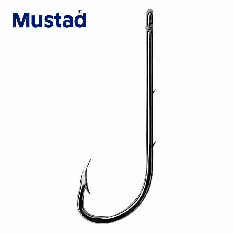 Mustad 92647 Anzuelos con doble respaldo – Mango largo para cebo vivo - imagen 2