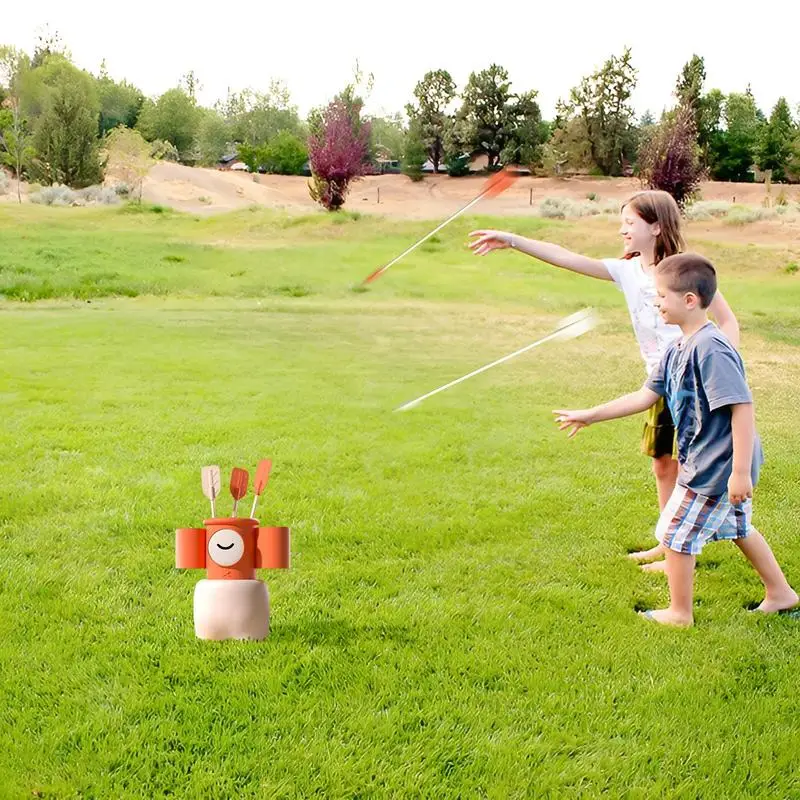 Outdoor Target gry dla dzieci interaktywne gry dla rodziców i dzieci z naklejkami życzeń zabawki sportowe gra duży żółty oczy w kształcie puli