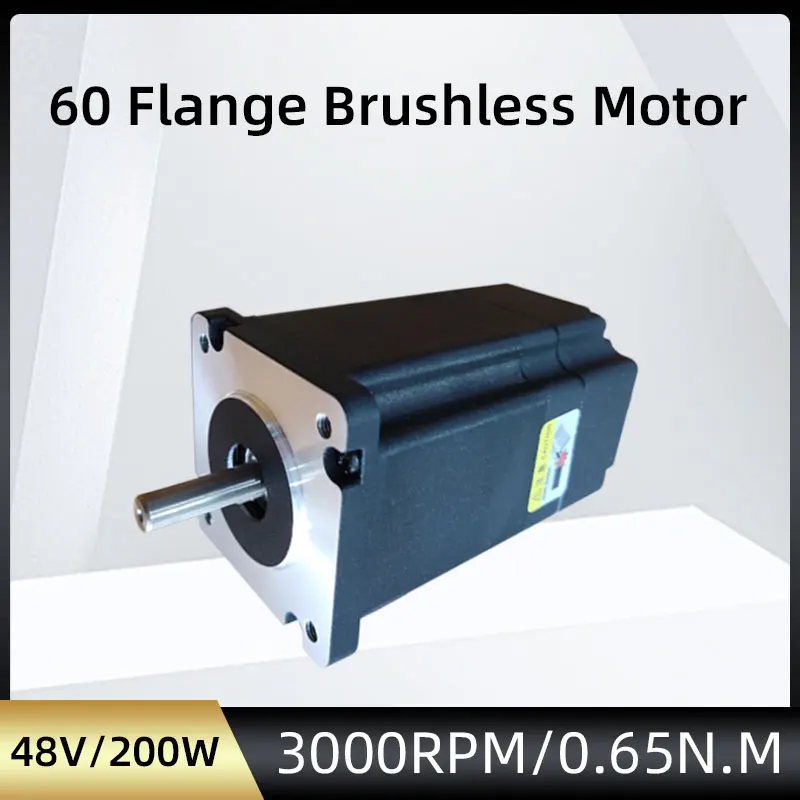 

60 BLDC Motor QW60Y2H03L30200 Brushless DC motor 24v 200W 3000rpm 0.65N.M Brushless Motor