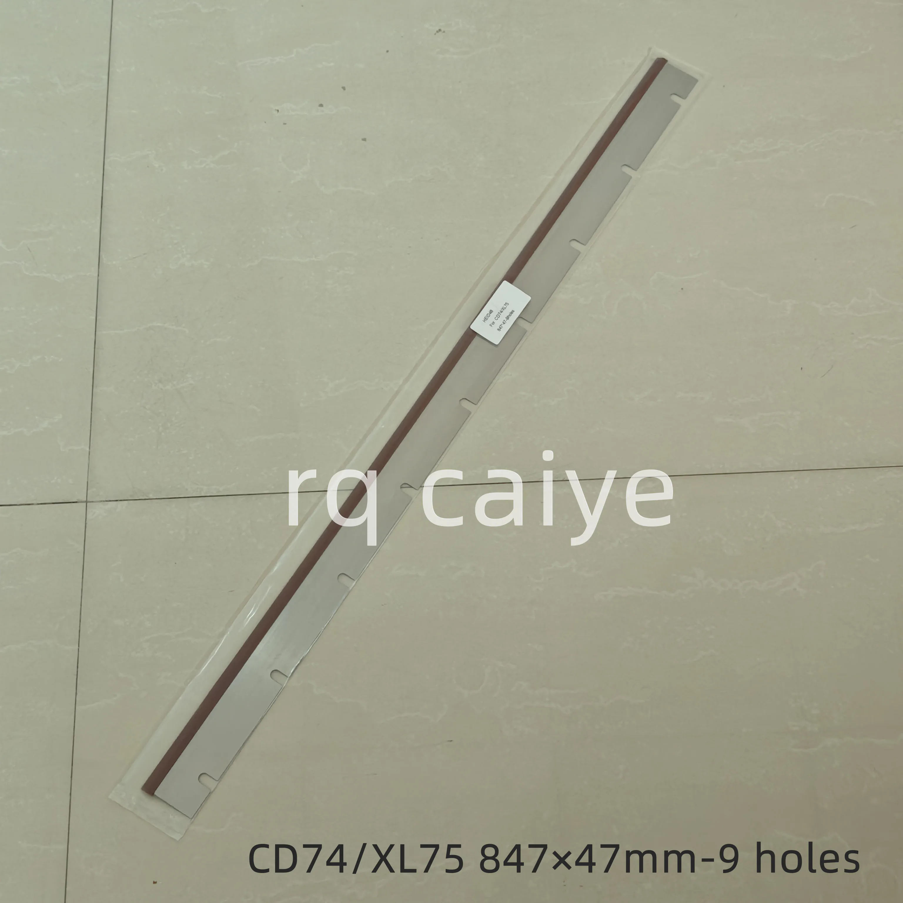 5 Pieces/lot L2.010.403 Wash Up Blade 847×47×0.5mm 9 Holes for Heidelberg CD74 / XL75 Printing Machine Parts ﻿