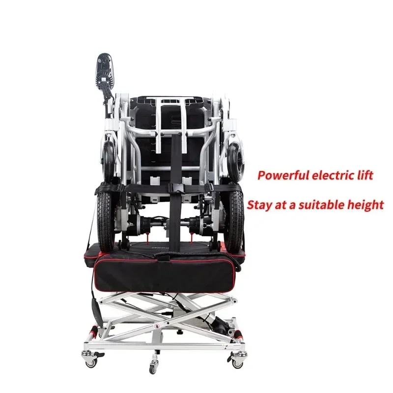 Disabled Popular Mobile Wheelchair Lift Platform Aluminum Lightweight Wheelchair Hoist For Trunk