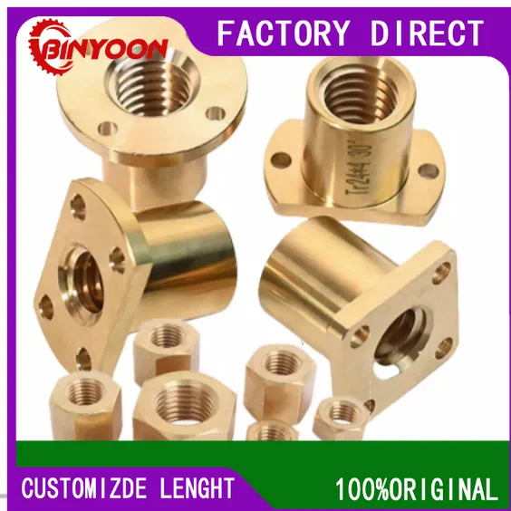 Trapezoidal Screw Method Blue Trimmed Four Hole Copper Nut T10 MTSGR12 14 16 20 25LJL81 Trimmed