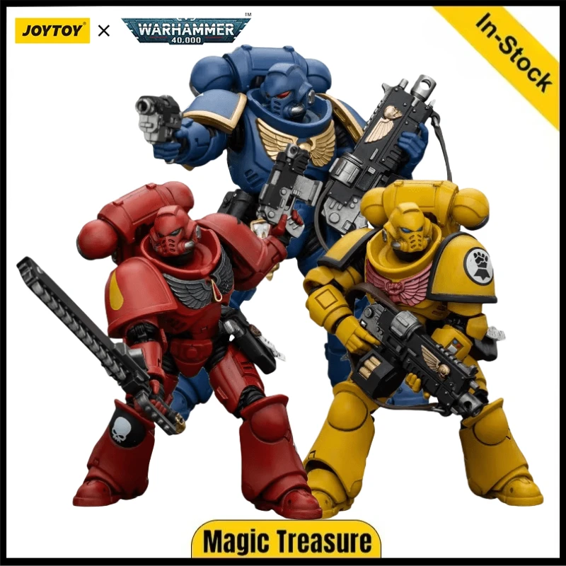 【In stock】 JOYTOY Warhammer 40K 1/18 Action Figures Ultramarines Intercessors V5 Anime Model Toy Gifts