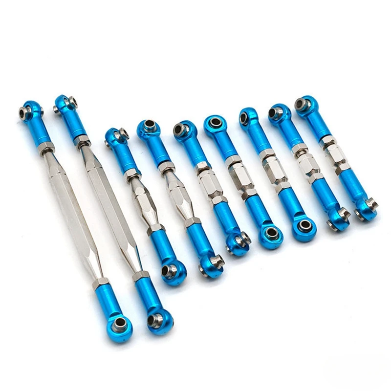 ●For 1/12 12428 12423 12427 RC Car Parts FY Model Upgraded Metal Parts Swing Arm Seat RC Car Parts Set, Blue