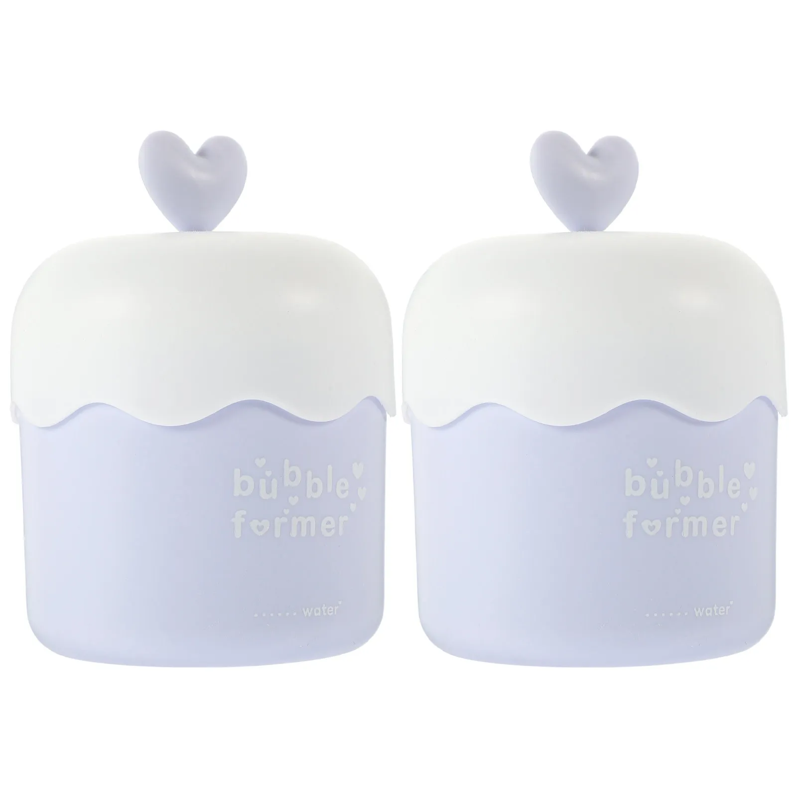2Pcs Face Foams Maker Cup Portable Foam Maker for Facial Cleanser Travel Friendly Simple Operation Pull Up Down Bubble Formation
