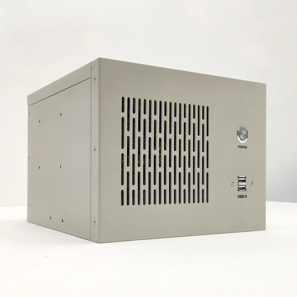 1PC Mini ITX Motherboard Wall Mounted Chassis Industrial Control Server Power Supply Position CNC Vision 1.2 Board Industrial Gr