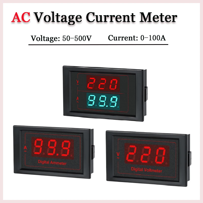 Ac Voltmeter Ammete…