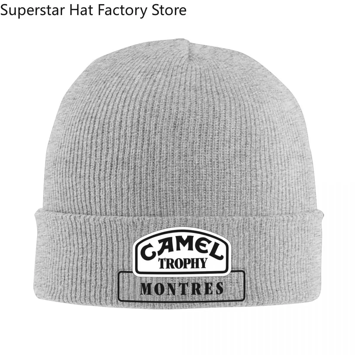 Camels Trophy Logo Beanie Hats Casual Caps Unisex Adult Kpop Knit Hat Autumn Custom Warm Beanie Hat