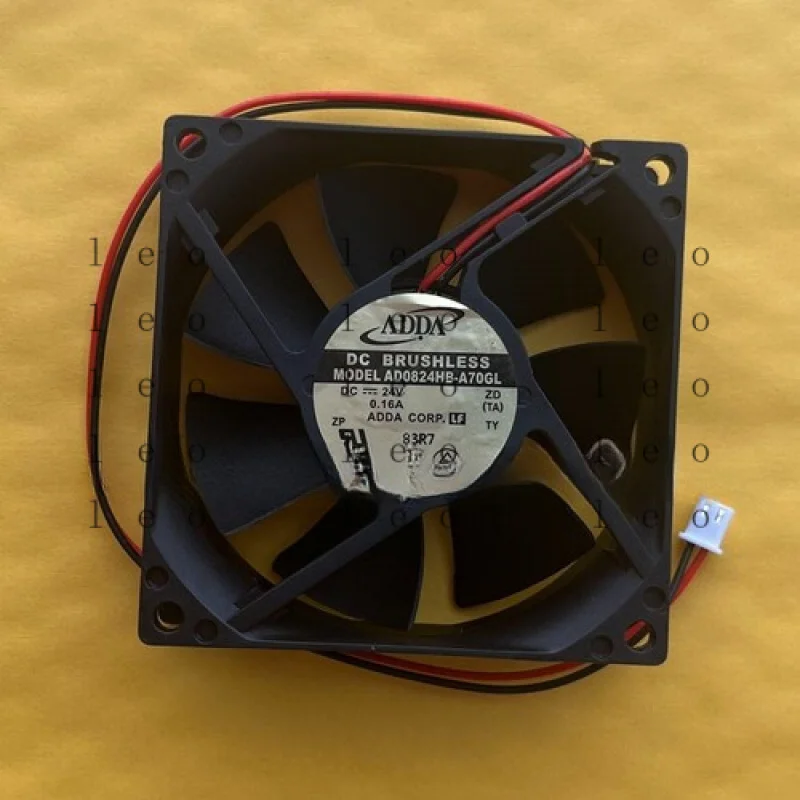 

CC for ADDA AD0824HB-A70GL DC24V 0.16A 8025 80mm 2-wire inverter cooling fan 2pin