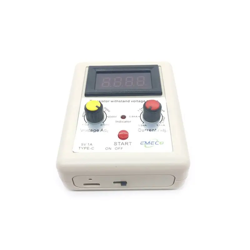 

(BABQ) Тестер напряжения IGBT 110В-2600В, цифровой вольтметр для диодов, MOS-транзисторов и триодов, портативный тестер выдерживаемого напряжения A