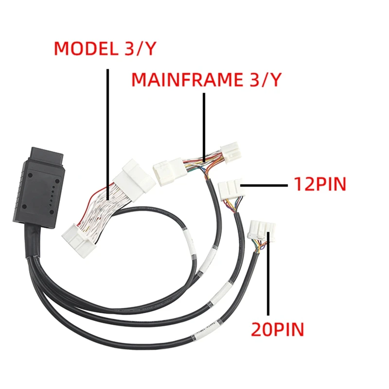 Super Sale For Tesla CAN System Diagnostic Cable, Diagnostic Fault Detection Wiring Harness for Tesla Model Y/3