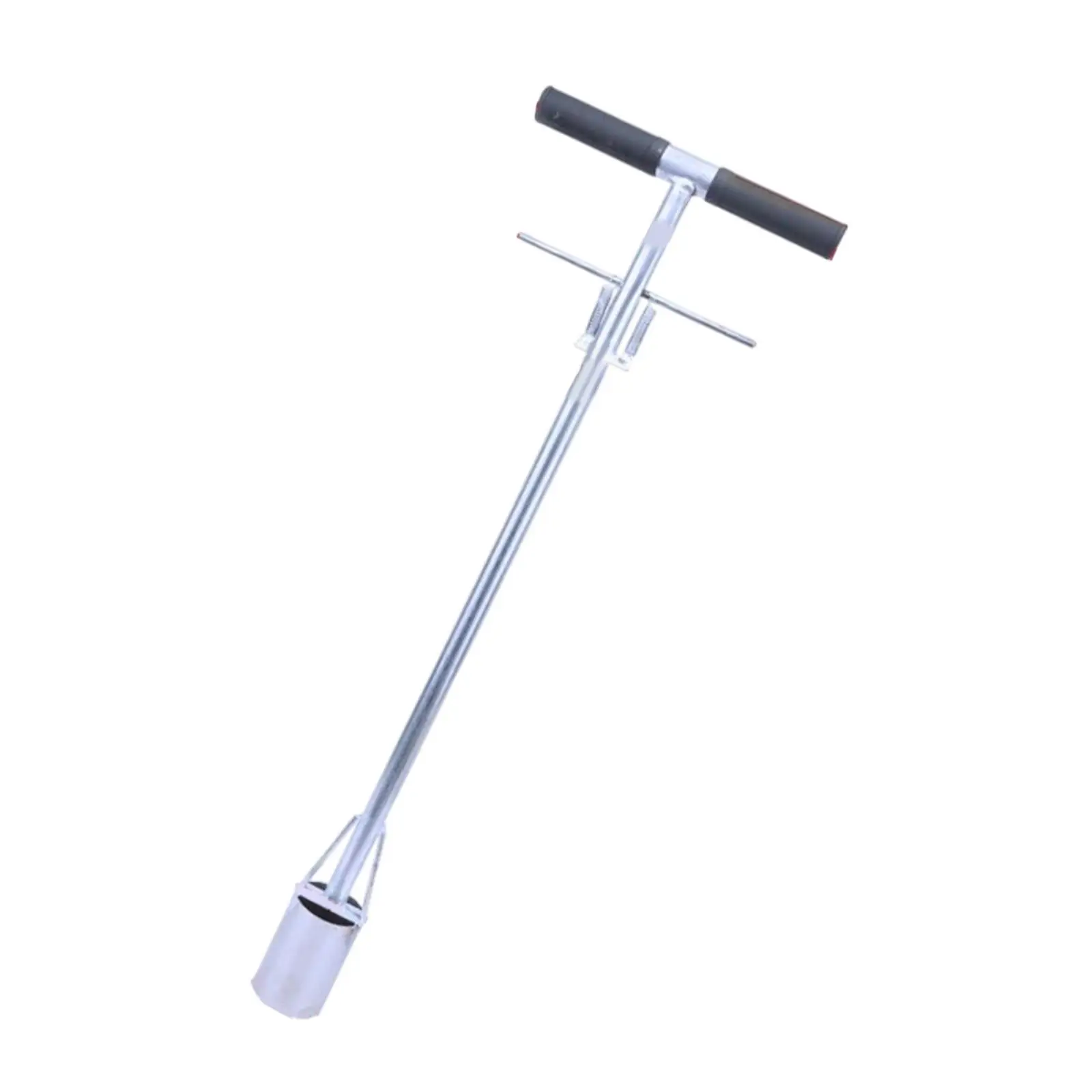 Lawn Plug Garden Tool Soil Sampler Non Slip Long Handle Manual Transplanter for Yard Farmhouse Transplanting Garden Lawn