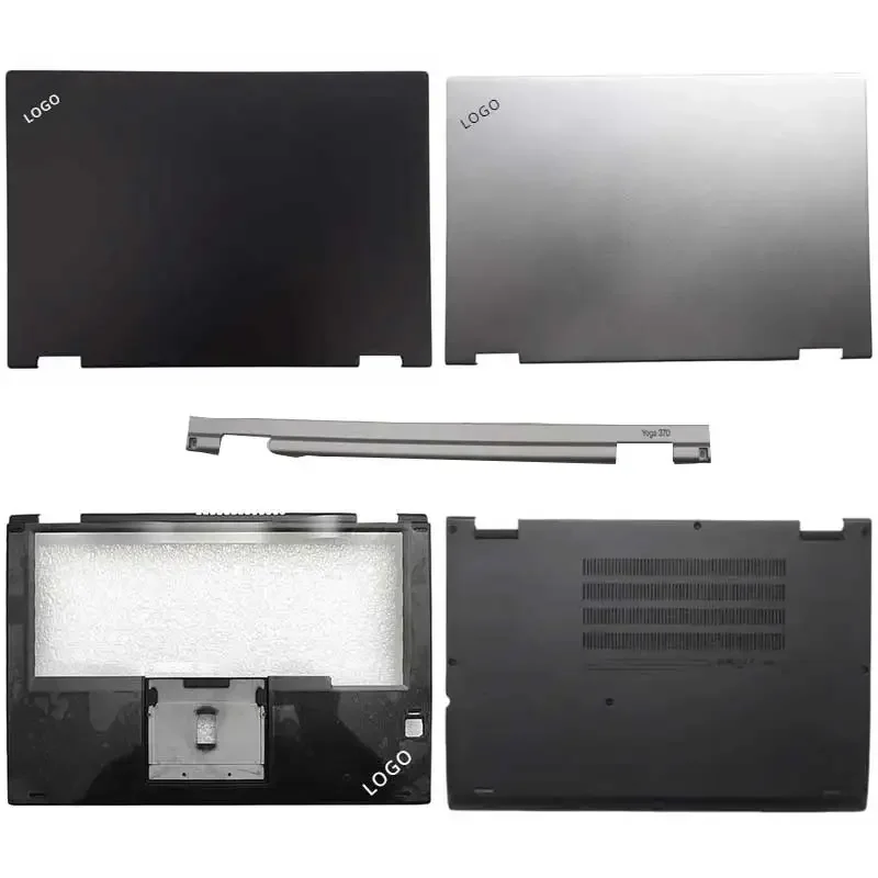 

New Original For Lenovo ThinkPad X380 Yoga 370 Laptop LCD Back Cover Front Bezel Upper Palmrest Bottom Base Case Keyboard Hinges