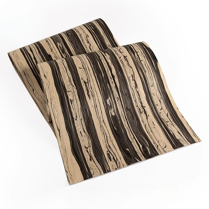 58x250cm T0.25mm Technology Wood Veneerr Ebony Furniture Veneer Piano Decorative Veneer wood veneer panels wall