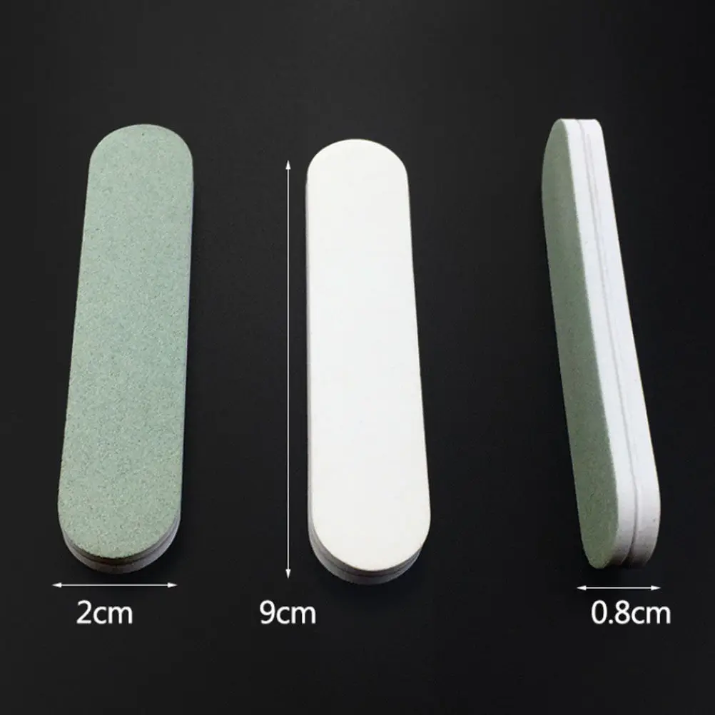 40Pcs Polishing Block Nail Buffer Two-Sided Premium Material for Natural Nails Artwork Wood Polishing Sponge Nail File