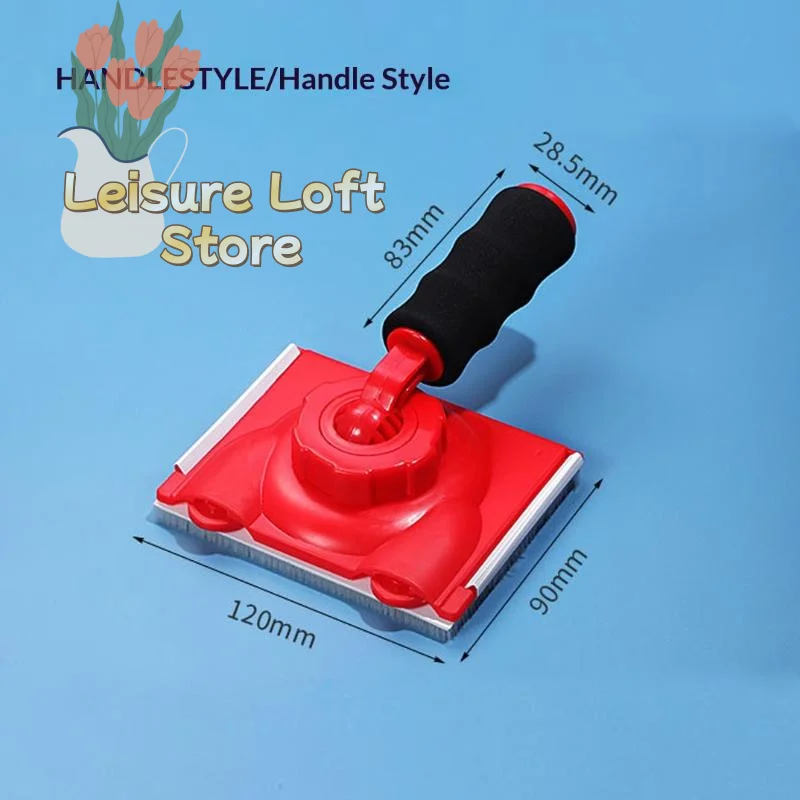 Latex Paint Edger Brush Set for Indoor Decoration Wall Ceiling Corner Color Separator Trimmer Tool