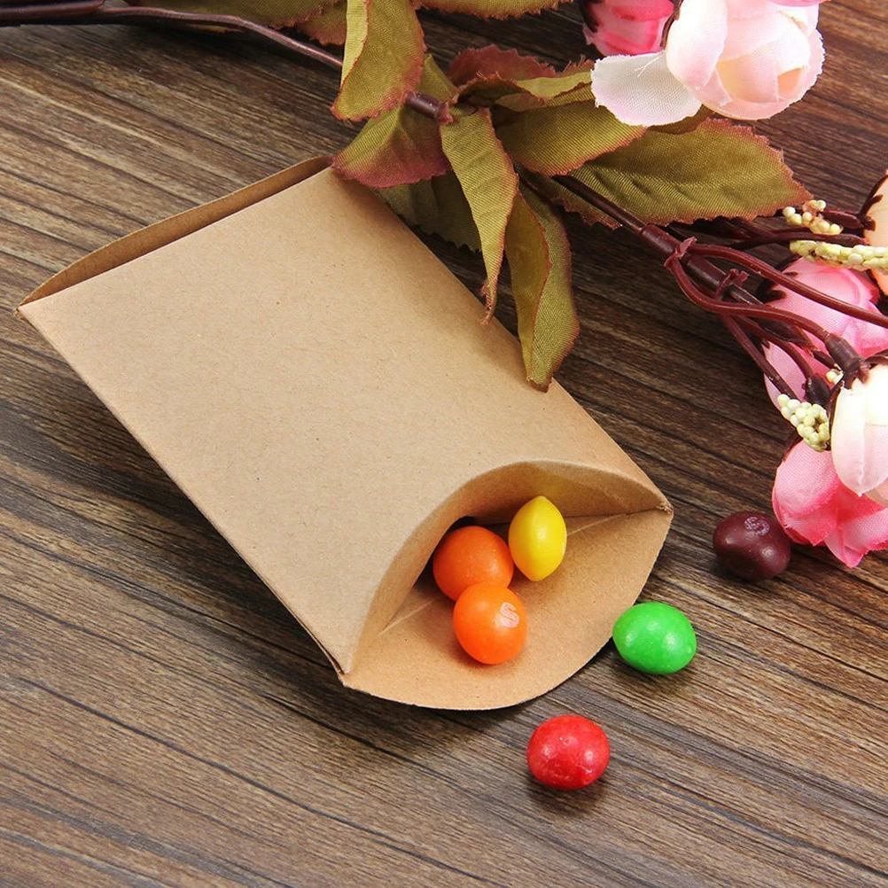 

Gift Bag Rustic Boxes Candy Wedding Favors Retro with Rope Kraft Vintage