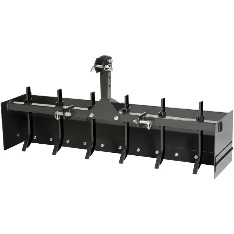 Three-Point Box Scraper with 55 inch Width. Great for Leveling, Grading, Landscaping and More! home.