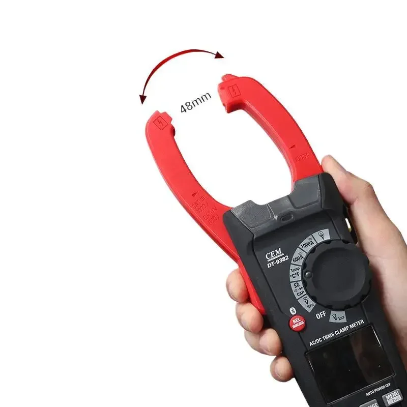 DT-9380A Industrial High-precision Digital Clamp Meter Multi Energy Meter Electrician High-precision Clamp Meter