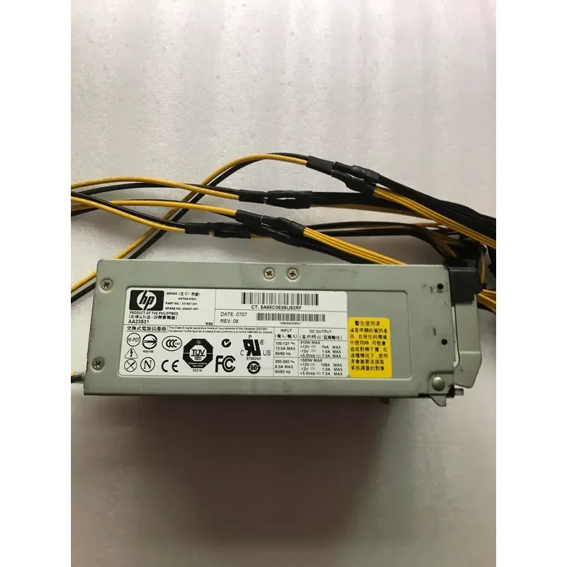 for HP 1300W Power Supply Rewirable Custom Wiring Note Modified PSU Non Refundable