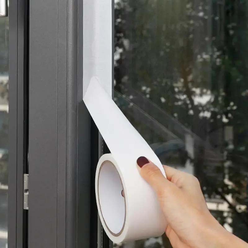 Window Weather Sealing Tape Self-adhesive Winter Windproof Seal Strip Window Dustproof Soundproof Tape For Block Cold Air