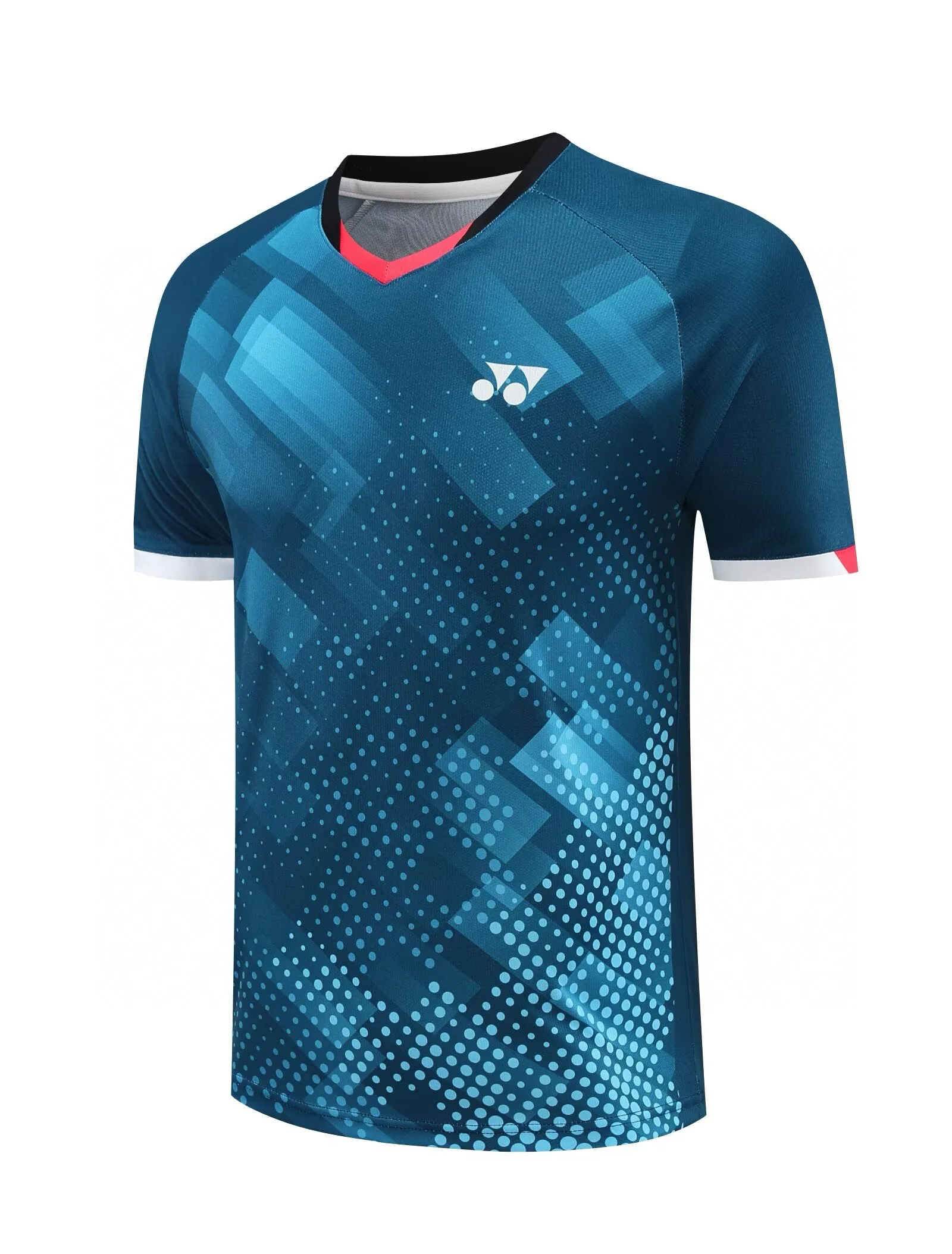 YONEX 2024 زي مسابقة كرة الريشة الجديد للرجال والنساء بأكمام طويلة تي شيرت سريع الجفاف يسمح بمرور الهواء بأكمام قصيرة