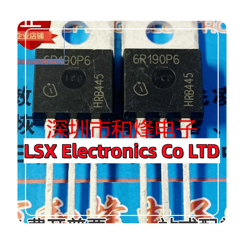 10PCS/Lot 6R190P6 IPP60R190P6 MOS    100% Inport Original In Stock Ship Fast