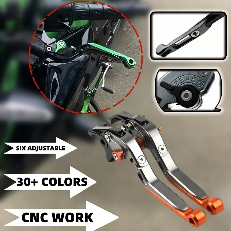 

Для Suzuki TL1000S 1997-2001 SFV650 GLADIUS 2009-2015 комплект тормозных рычагов, складная регулируемая ручка, рычаги, детали мотоцикла