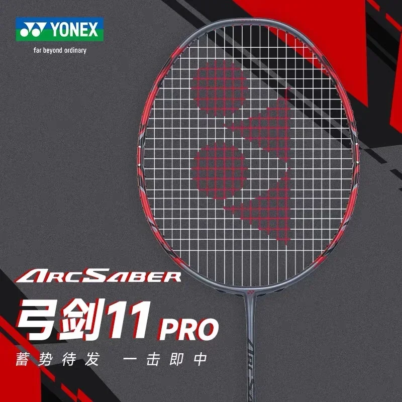 

Yonex New Badminton Racket Bow and Arrow ARC 11 PRO High Quality Speed Carbon Fiber Professional Badminton Racket With Line