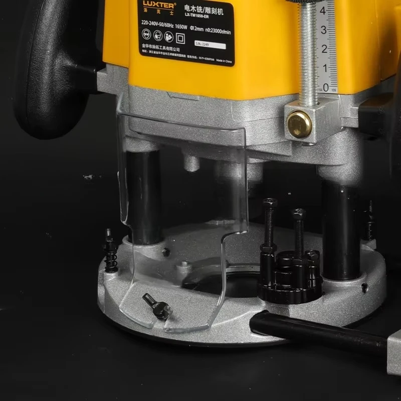 LUXTER 1650W Wood Working Tools Electric Router Machine+Router Bits Professional