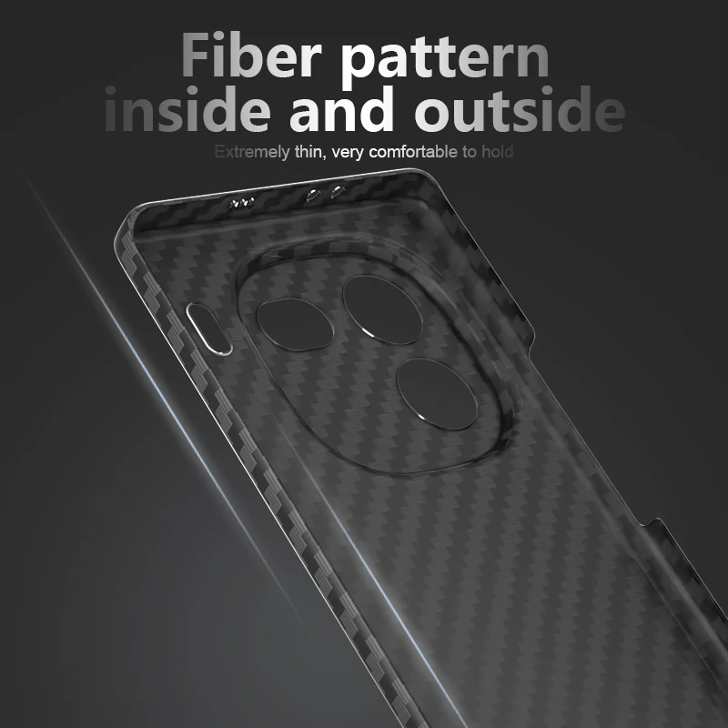 For Vivo Iqoo 12 Phone Case Luxury Carbon Fiber Texture Cover Ultra Thin Hard PC Matte Back Shell Vivo Iqoo 12 Pro/Iqoo 11 Pro