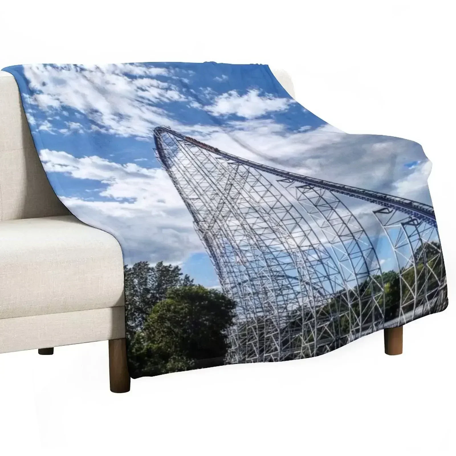Millennium Force Throw Blanket for winter Kid'S Extra Large Throw Thin cosplay anime Cute Plaid Blankets