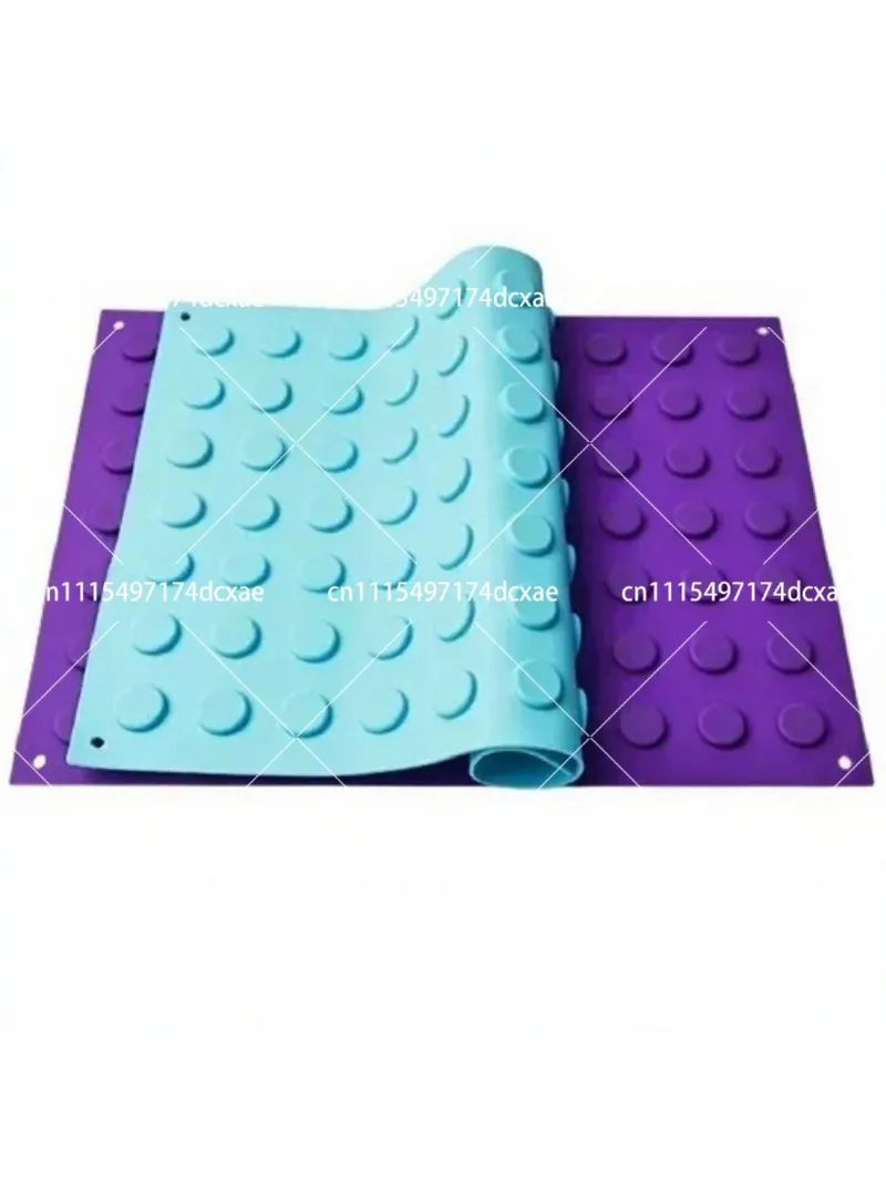 Customizable Magnetic Instrument Mat in Blue Green Purple for Operating Room Surgical Supply