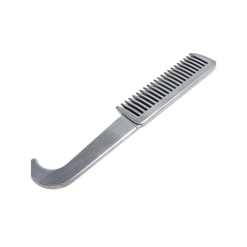 Equestrian Care and Cleaning Products Metal Aluminum Horse Combs Pet  Brushes Surface Polishing