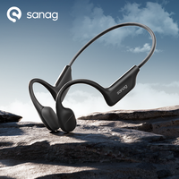 Sanag B22S True Bone Conduction Bluetooth Earphone Open Ear Wireless Sport Earbuds IPX5 Waterproof Headphone HiFi Bass Headset