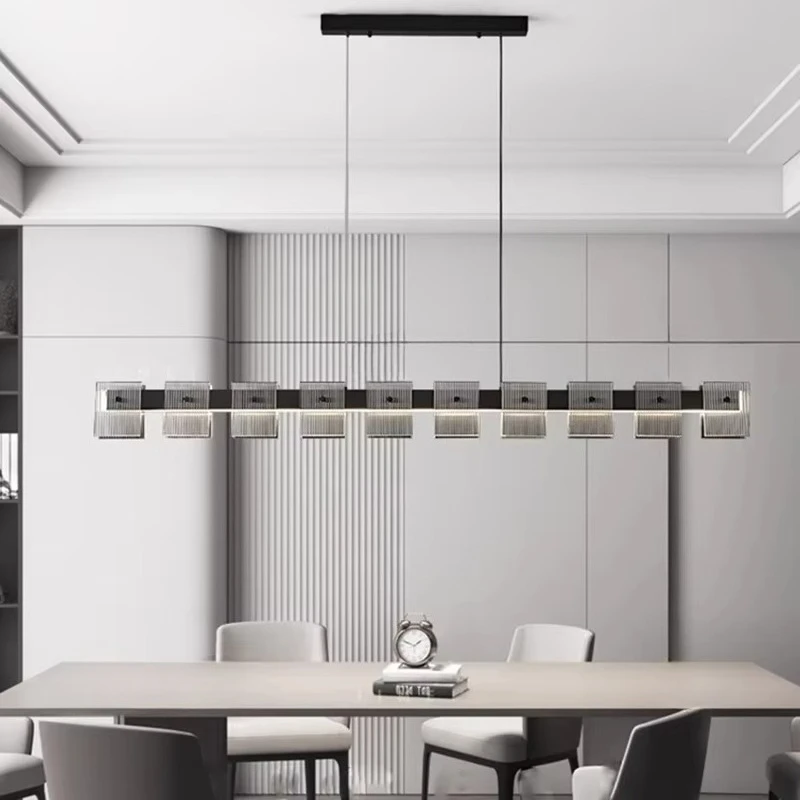 Nordic Minimalist Home Decor Lighting Fixtures, Including Living Room Chandeliers, Bedroom and Dining Room Chandeliers, and Indo