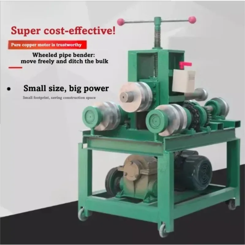 Electric Hydraulic Pipe Bending Machine For Stainless Steel Tube Round Square Iron And Greenhouse Construction Pipe Bending