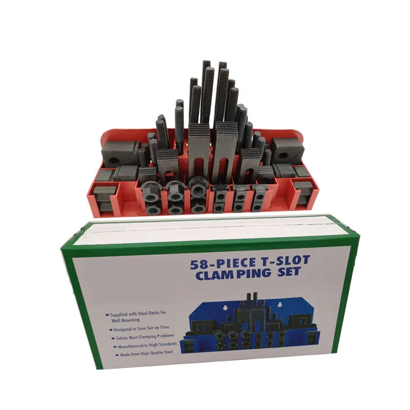 58 Sets of Mold Platen Milling Machine CNC Screw Code Aberdeen Machining Center Milling Machine Fixture Universal Fixture Code