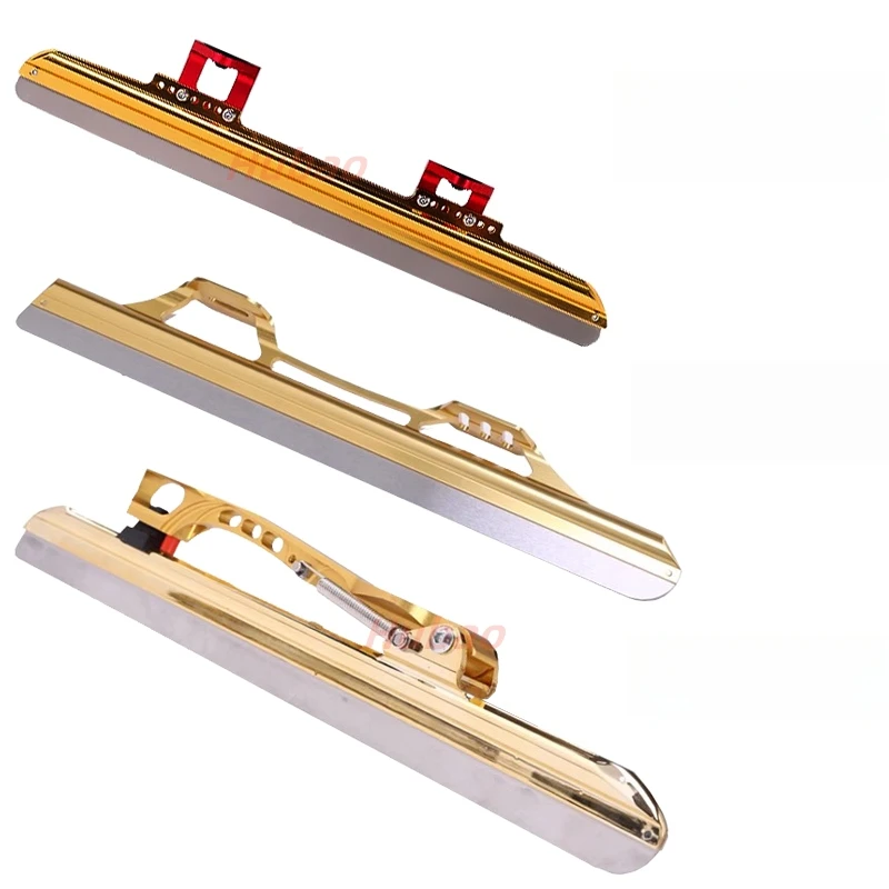 Funda de hoja de hielo de 355/380/410/430mm, patinaje de pista corta profesional, pista larga, hoja de hielo, deslocación, patinaje de velocidad