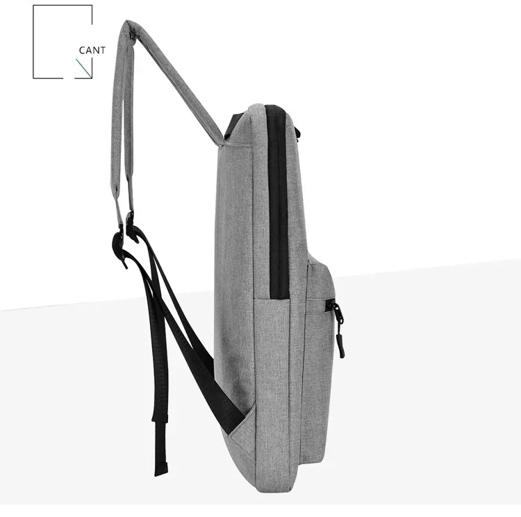 Minimalist Ultra Slim Laptop Backpack 15.6 Inch Waterproof Business Work Bags Thin Computer Back Pack Bag for Men Work Sac Homme