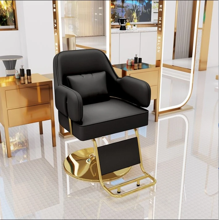 Hot Sale High Quality Salon Furniture Chair Barber Hydraulic With Be Rotated Up And Down