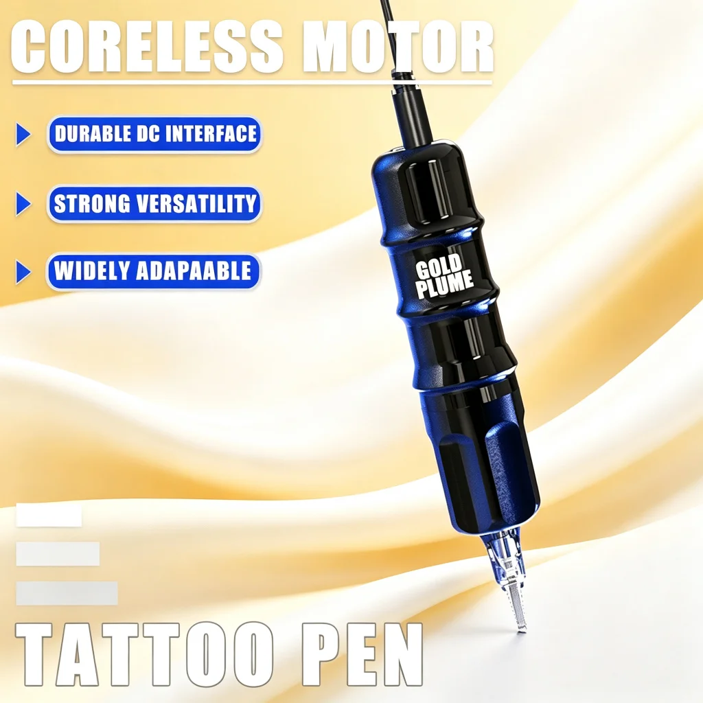 Wireless Rotary Tattoo Pen Machine Kit 1100Mah Integrated Power Supply All-In-One Complete Set of Tattoo Supplies Mixed Cartridge Needles Multi-Color Tattoo Ink Practical Tattoo Tool Set Suitable for Beginners and Professional Tattoo Practitioners
