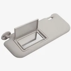 For Toyota Corolla Sun Visor with Makeup Mirror 2014 2015 2016 2017 2018 Beige Grey Left Right 74320-02B20